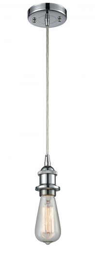 Bare Bulb - 1 Light - 5 inch - Polished Chrome - Cord hung - Mini Pendant (3442|516-1P-PC)