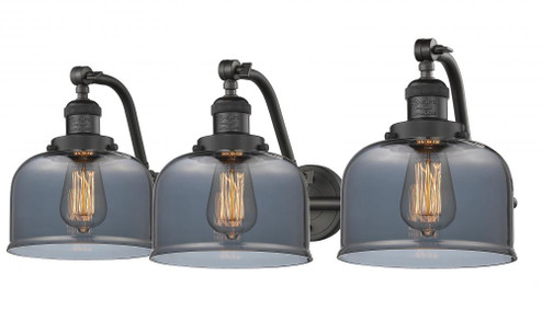 Bell - 3 Light - 28 inch - Oil Rubbed Bronze - Adjustable Bath Vanity Light (3442|515-3W-OB-G73)
