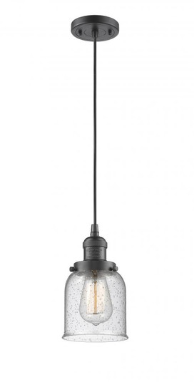 Bell - 1 Light - 5 inch - Oil Rubbed Bronze - Cord hung - Mini Pendant (3442|201C-OB-G54)