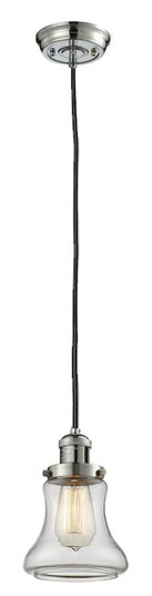 Bellmont - 1 Light - 6 inch - Polished Nickel - Cord hung - Mini Pendant (3442|201C-PN-G192)