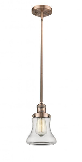 Bellmont - 1 Light - 7 inch - Antique Copper - Stem Hung - Mini Pendant (3442|201S-AC-G192)