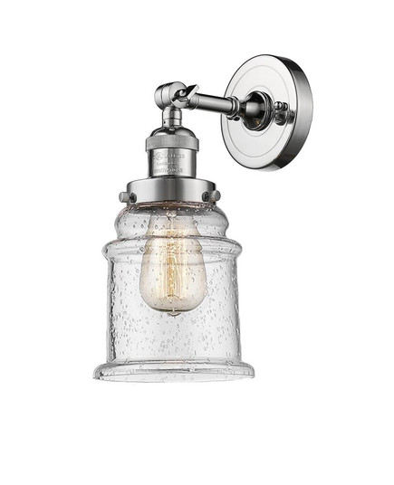 Canton - 1 Light - 7 inch - Polished Chrome - Adjustable Sconce (3442|203-PC-G184)