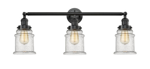 Canton - 3 Light - 30 inch - Oil Rubbed Bronze - Bath Vanity Light (3442|205-OB-G184)
