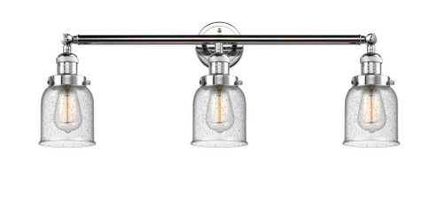 Bell - 3 Light - 30 inch - Polished Chrome - Bath Vanity Light (3442|205-PC-G54)