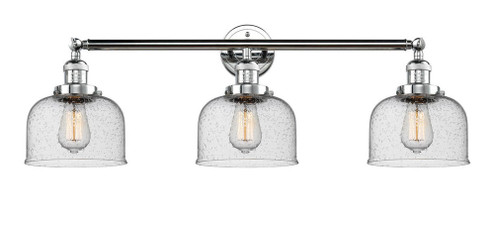 Bell - 3 Light - 32 inch - Polished Chrome - Bath Vanity Light (3442|205-PC-G74)
