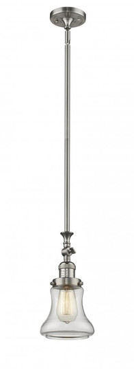 Bellmont - 1 Light - 6 inch - Brushed Satin Nickel - Stem Hung - Adjustable Mini Pendant (3442|206-SN-G192)