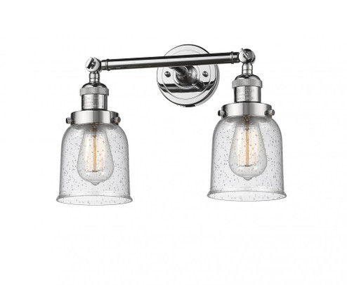Bell - 2 Light - 16 inch - Polished Chrome - Adjustable Bath Vanity Light (3442|208-PC-G54)