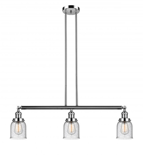 Bell - 3 Light - 38 inch - Polished Nickel - Stem Hung - Island Light (3442|213-PN-G54)