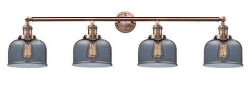 Bell - 4 Light - 44 inch - Antique Copper - Adjustable Bath Vanity Light (3442|215-AC-G73)