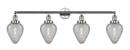 Geneseo - 4 Light - 43 inch - Polished Chrome - Adjustable Bath Vanity Light (3442|215-PC-G165)