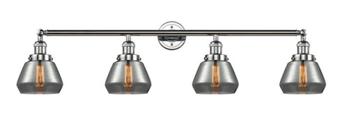 Fulton - 4 Light - 43 inch - Polished Chrome - Adjustable Bath Vanity Light (3442|215-PC-G173)