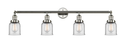 Bell - 4 Light - 42 inch - Polished Nickel - Adjustable Bath Vanity Light (3442|215-PN-G52)