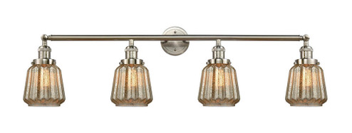Chatham - 4 Light - 42 inch - Brushed Satin Nickel - Adjustable Bath Vanity Light (3442|215-SN-G146)
