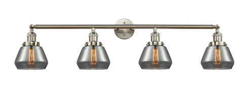 Fulton - 4 Light - 43 inch - Brushed Satin Nickel - Adjustable Bath Vanity Light (3442|215-SN-G173)