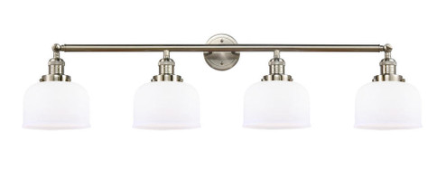 Bell - 4 Light - 44 inch - Brushed Satin Nickel - Adjustable Bath Vanity Light (3442|215-SN-G71)
