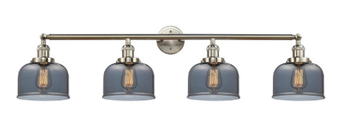 Bell - 4 Light - 44 inch - Brushed Satin Nickel - Adjustable Bath Vanity Light (3442|215-SN-G73)