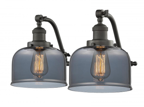 Bell - 2 Light - 18 inch - Oil Rubbed Bronze - Adjustable Bath Vanity Light (3442|515-2W-OB-G73)