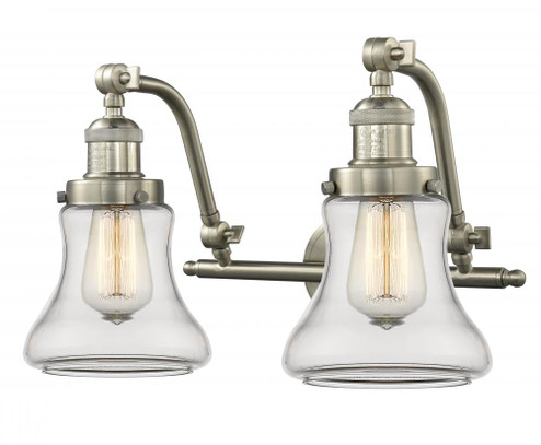 Bellmont - 2 Light - 18 inch - Brushed Satin Nickel - Adjustable Bath Vanity Light (3442|515-2W-SN-G192)