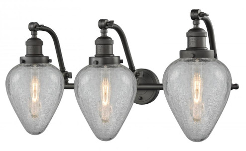 Geneseo - 3 Light - 28 inch - Oil Rubbed Bronze - Adjustable Bath Vanity Light (3442|515-3W-OB-G165)