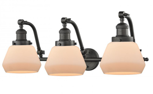 Fulton - 3 Light - 28 inch - Oil Rubbed Bronze - Adjustable Bath Vanity Light (3442|515-3W-OB-G171)