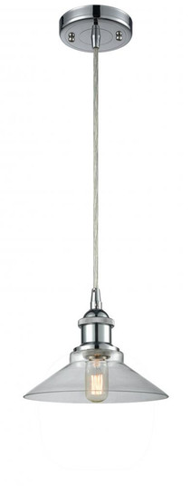 Orwell - 1 Light - 8 inch - Polished Chrome - Cord hung - Mini Pendant (3442|516-1P-PC-G132)
