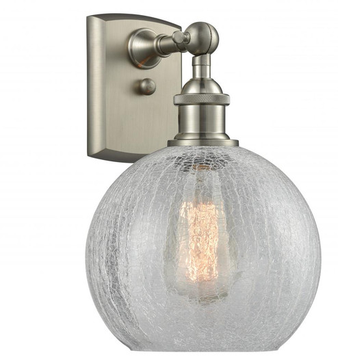 Athens - 1 Light - 8 inch - Brushed Satin Nickel - Sconce (3442|516-1W-SN-G125)