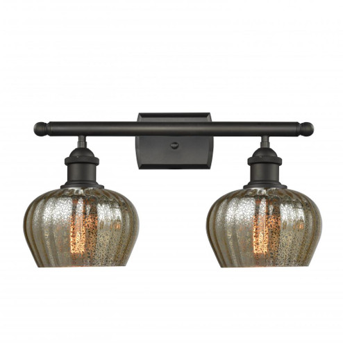 Fenton - 2 Light - 17 inch - Oil Rubbed Bronze - Bath Vanity Light (3442|516-2W-OB-G96)