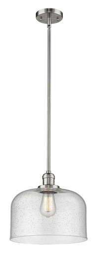 Bell - 1 Light - 12 inch - Polished Nickel - Stem Hung - Mini Pendant (3442|201S-PN-G74-L)
