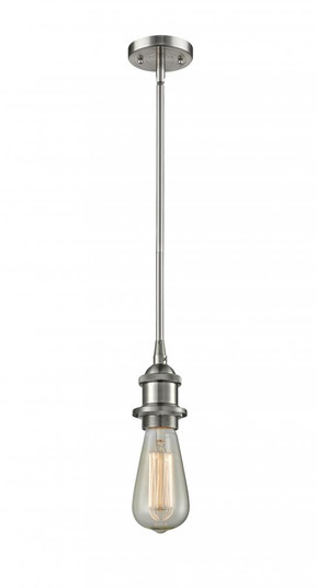 Bare Bulb - 1 Light - 5 inch - Brushed Satin Nickel - Mini Pendant (3442|516-1S-SN)