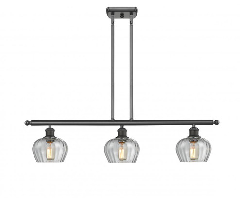 Fenton - 3 Light - 36 inch - Oil Rubbed Bronze - Stem hung - Island Light (3442|516-3I-OB-G92)