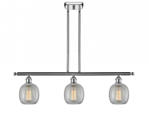 Belfast - 3 Light - 36 inch - Polished Chrome - Stem hung - Island Light (3442|516-3I-PC-G105)