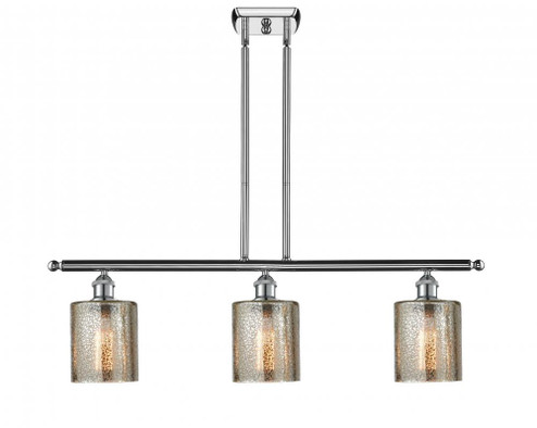 Cobbleskill - 3 Light - 36 inch - Polished Chrome - Stem hung - Island Light (3442|516-3I-PC-G116)