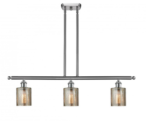 Cobbleskill - 3 Light - 36 inch - Brushed Satin Nickel - Stem hung - Island Light (3442|516-3I-SN-G116)