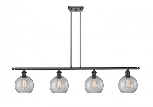 Athens - 4 Light - 48 inch - Oil Rubbed Bronze - Stem hung - Island Light (3442|516-4I-OB-G122)