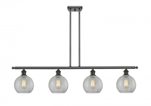 Athens - 4 Light - 48 inch - Oil Rubbed Bronze - Cord hung - Island Light (3442|516-4I-OB-G125)