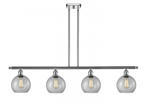 Athens - 4 Light - 48 inch - Polished Chrome - Stem hung - Island Light (3442|516-4I-PC-G122)