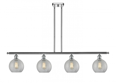 Athens - 4 Light - 48 inch - Polished Chrome - Cord hung - Island Light (3442|516-4I-PC-G125)