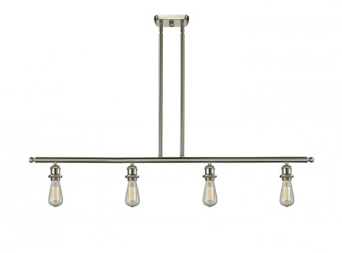 Bare Bulb - 4 Light - 48 inch - Brushed Satin Nickel - Stem hung - Island Light (3442|516-4I-SN)