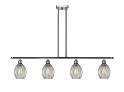 Eaton - 4 Light - 48 inch - Brushed Satin Nickel - Stem hung - Island Light (3442|516-4I-SN-G82)