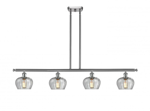 Fenton - 4 Light - 48 inch - Brushed Satin Nickel - Stem hung - Island Light (3442|516-4I-SN-G92)