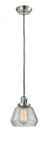 Fulton - 1 Light - 7 inch - Polished Nickel - Cord hung - Mini Pendant (3442|201C-PN-G172-LED)