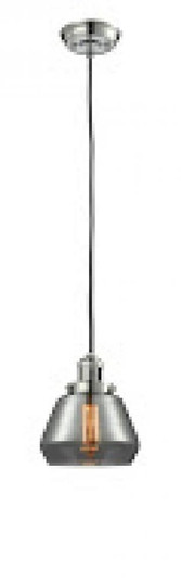 Fulton - 1 Light - 7 inch - Polished Nickel - Cord hung - Mini Pendant (3442|201C-PN-G173-LED)