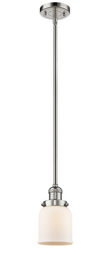 Bell - 1 Light - 5 inch - Polished Nickel - Stem Hung - Mini Pendant (3442|201S-PN-G51-LED)