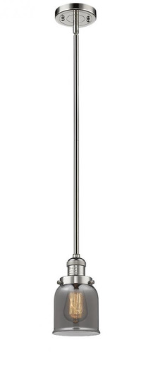 Bell - 1 Light - 5 inch - Polished Nickel - Stem Hung - Mini Pendant (3442|201S-PN-G53-LED)
