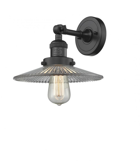 Halophane - 1 Light - 9 inch - Matte Black - Adjustable Sconce (3442|203-BK-G2-LED)