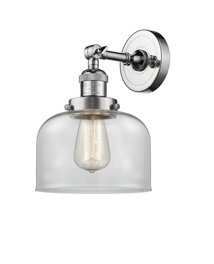 Bell - 1 Light - 8 inch - Polished Chrome - Adjustable Sconce (3442|203-PC-G72-LED)