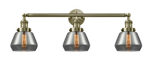 Fulton - 3 Light - 30 inch - Antique Brass - Bath Vanity Light (3442|205-AB-G173)
