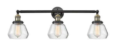 Fulton - 3 Light - 30 inch - Black Antique Brass - Bath Vanity Light (3442|205-BAB-G172-LED)