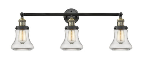 Bellmont - 3 Light - 30 inch - Black Antique Brass - Bath Vanity Light (3442|205-BAB-G192)