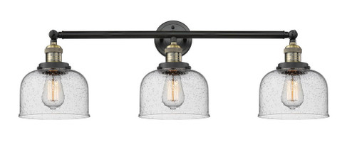 Bell - 3 Light - 32 inch - Black Antique Brass - Bath Vanity Light (3442|205-BAB-G74-LED)